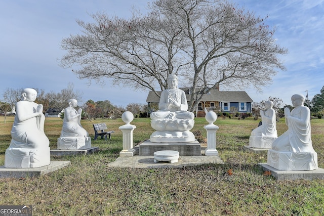 3615 Miller Bottom Rd, Loganville, GA 30052 - view of home's community featuring a lawn