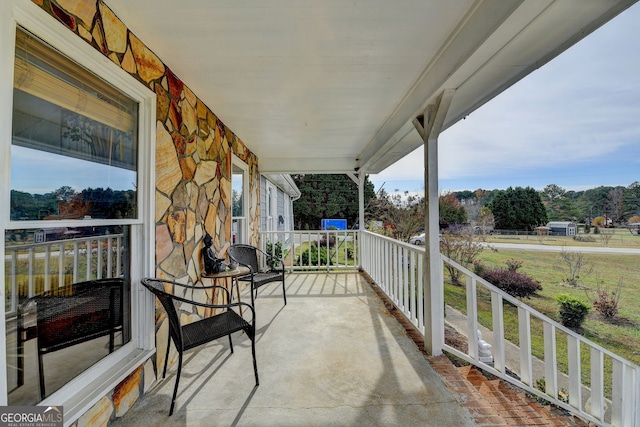 3615 Miller Bottom Rd, Loganville, GA 30052 - balcony with covered porch