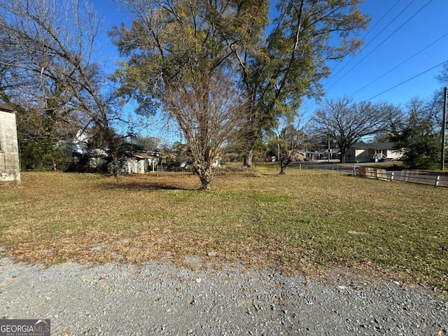 view of yard