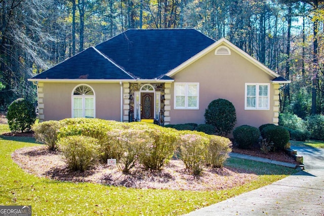 view of ranch-style house