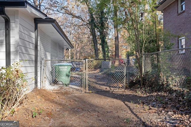 view of gate