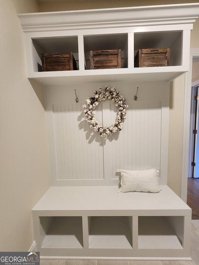 view of mudroom