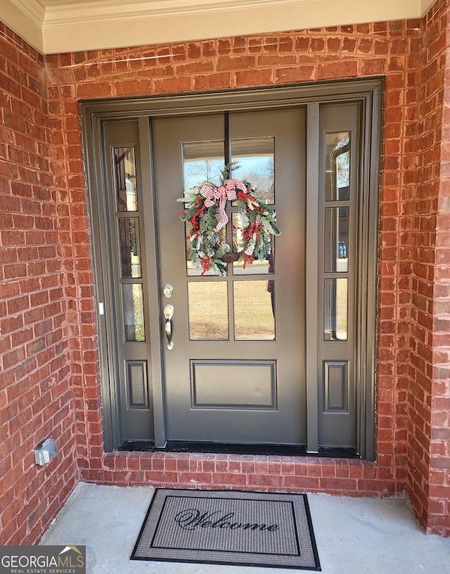 view of property entrance