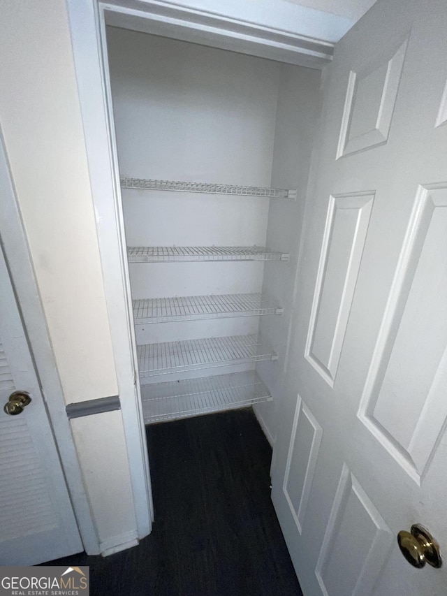 view of closet