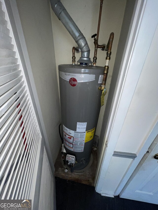 utilities with gas water heater