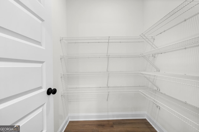 view of pantry