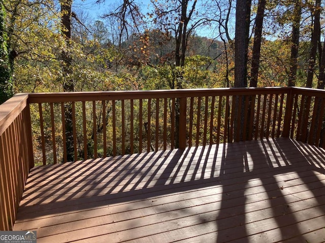 view of deck