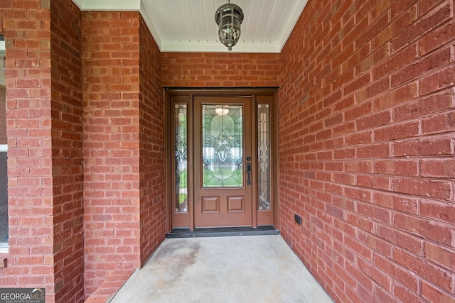 view of entrance to property