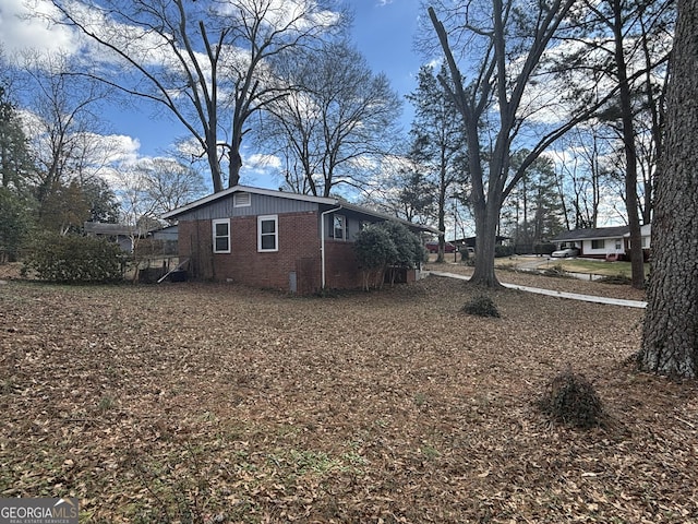 view of side of home