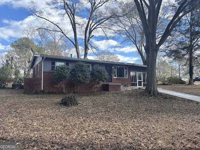 view of ranch-style house