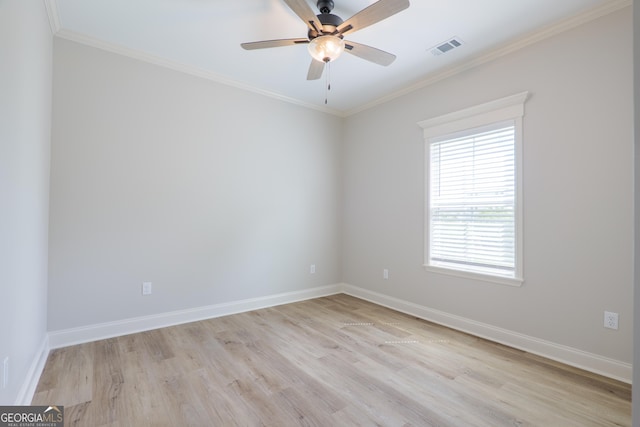 5704 Payton Pl, Lake Park, GA 31636 - unfurnished room with baseboards, light wood-style flooring, and visible vents