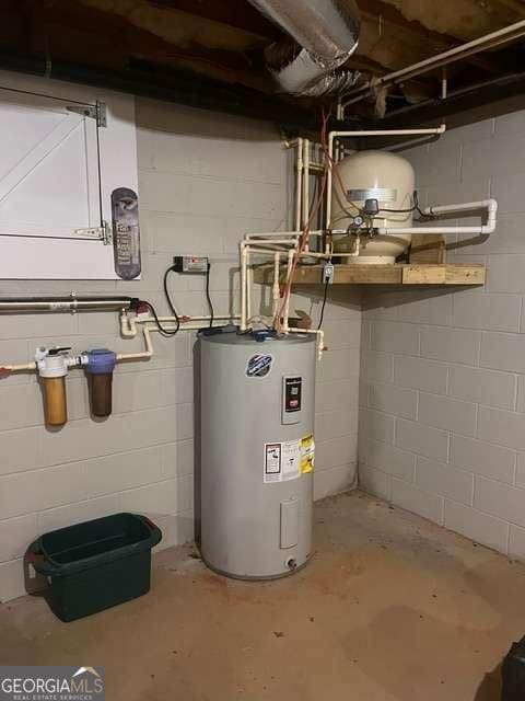 utilities with water heater