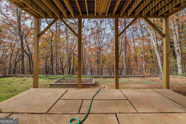 view of patio