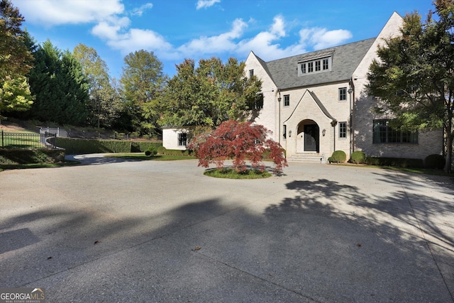 view of side of property