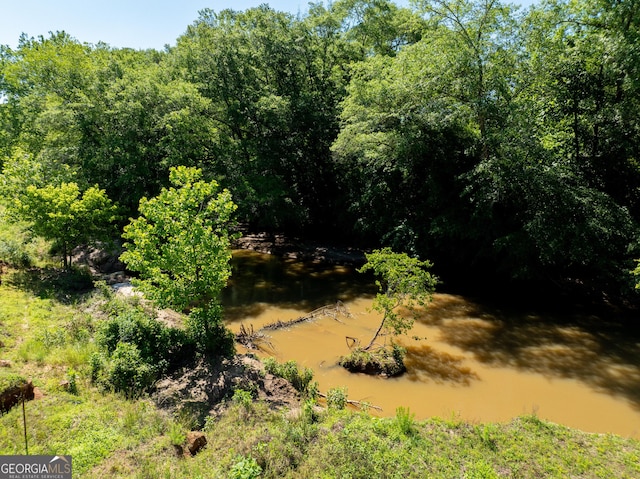 view of nature with a water view