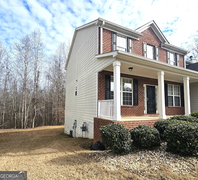 view of front of house