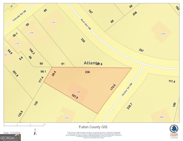 1205 Anchor Ter SW, Atlanta GA, 30311 land for sale