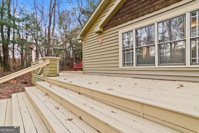 view of deck