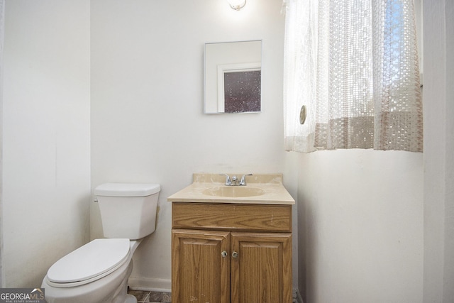1228 Old Rockmart Rd SE, Silver Creek, GA 30173 - bathroom featuring toilet and vanity