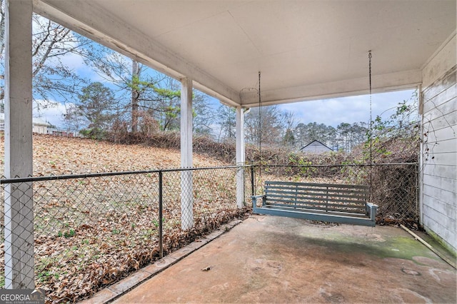 view of patio