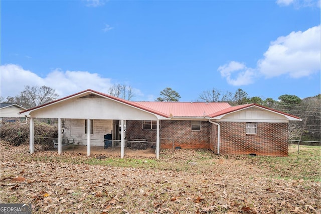 view of back of house