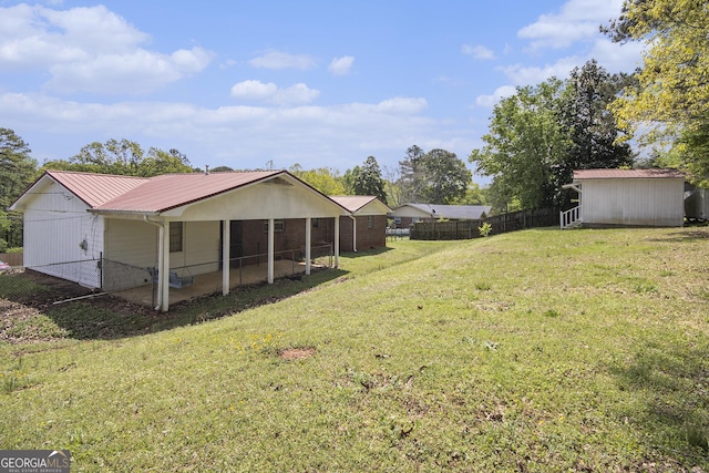 1228 Old Rockmart Rd SE, Silver Creek, GA 30173 - view of yard featuring a patio area