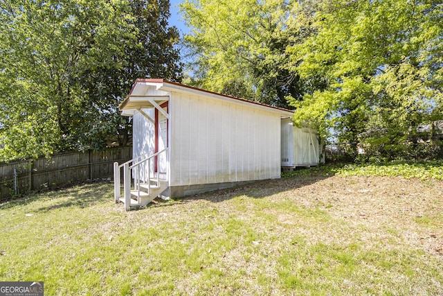 1228 Old Rockmart Rd SE, Silver Creek, GA 30173 - view of outdoor structure featuring entry steps