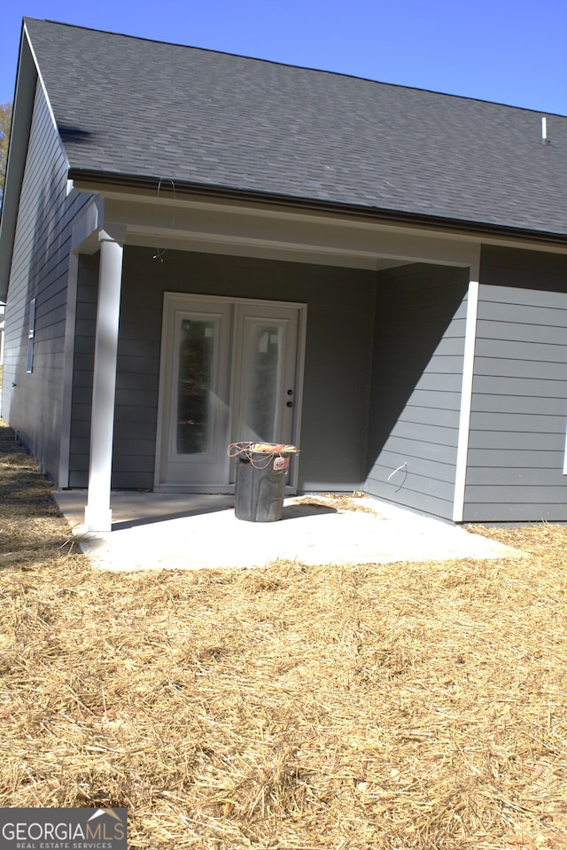 view of rear view of house