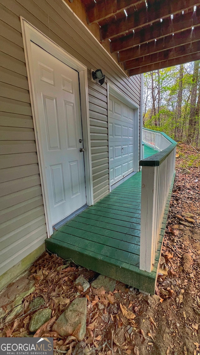 view of property entrance
