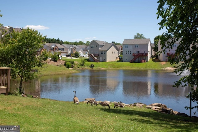 property view of water