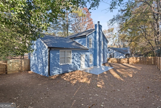 view of rear view of house