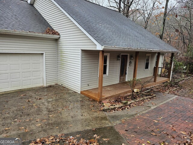 view of side of home featuring central air condition unit