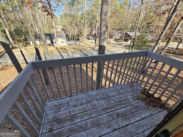 view of deck