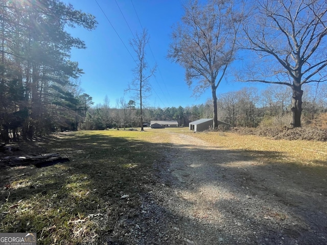 view of road