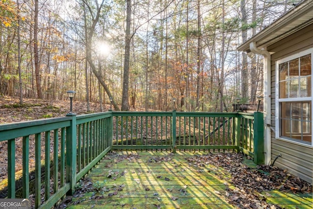 view of deck