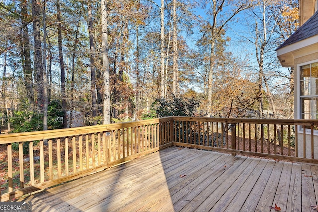 view of deck