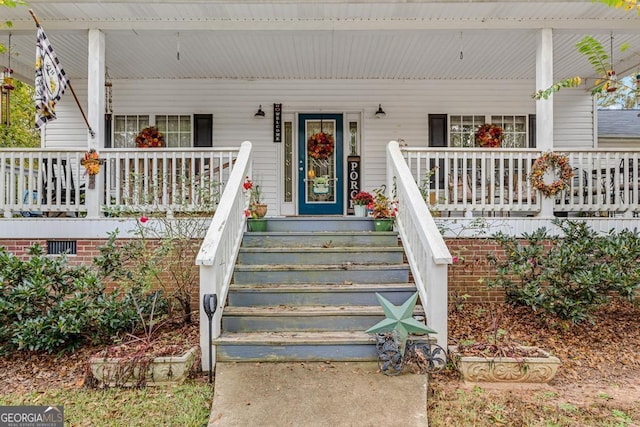 view of property entrance