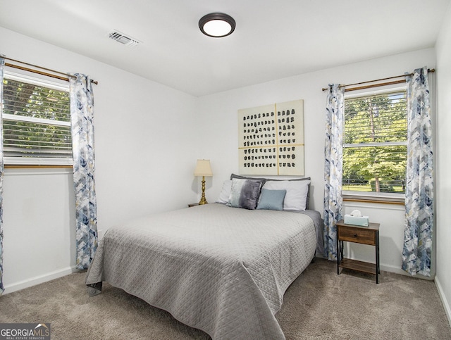 bedroom featuring carpet floors