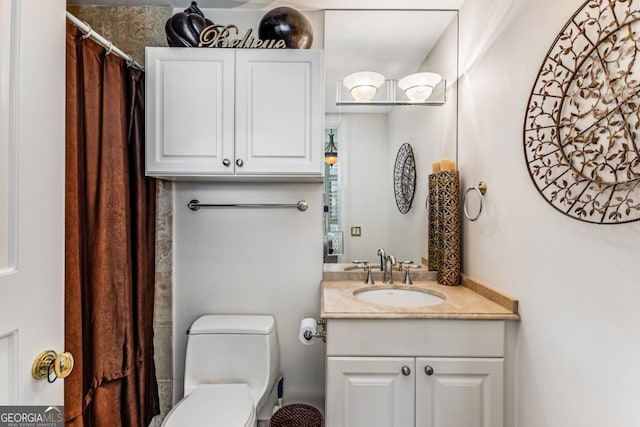 750 Park Ave NE Unit 8E, Atlanta, GA 30326 - full bath with vanity and toilet