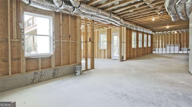 miscellaneous room with a wealth of natural light