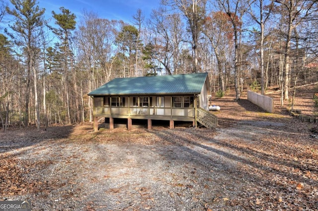 view of front of house