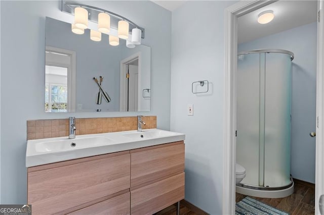 spacious closet featuring wood-type flooring