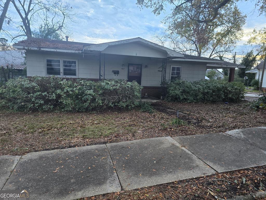 view of ranch-style house