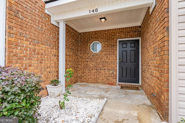 view of property entrance