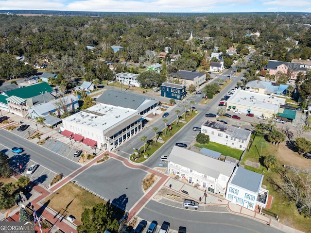 aerial view