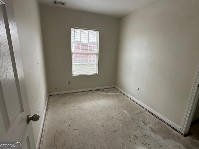 view of unfurnished room