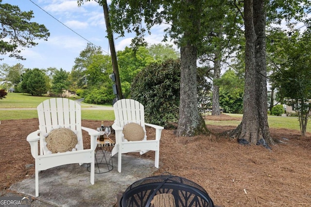 view of patio