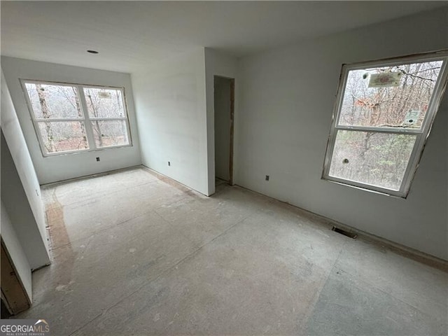 view of unfurnished bedroom