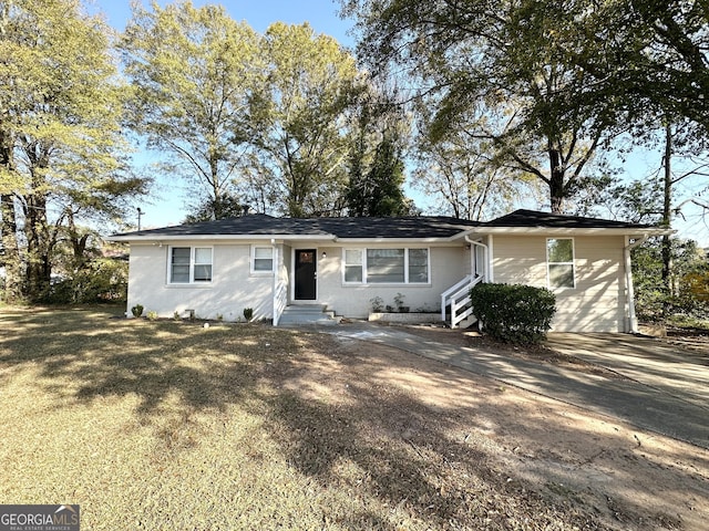 view of ranch-style house