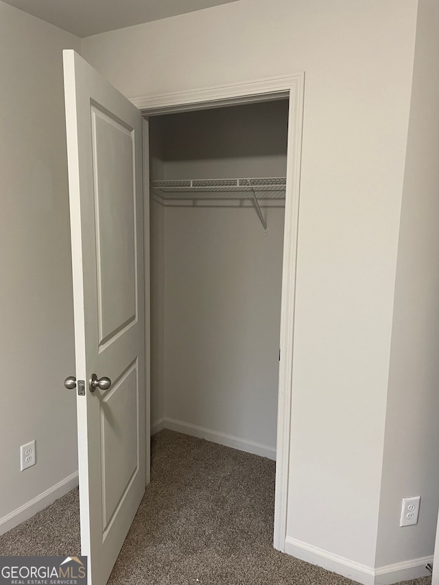 view of closet